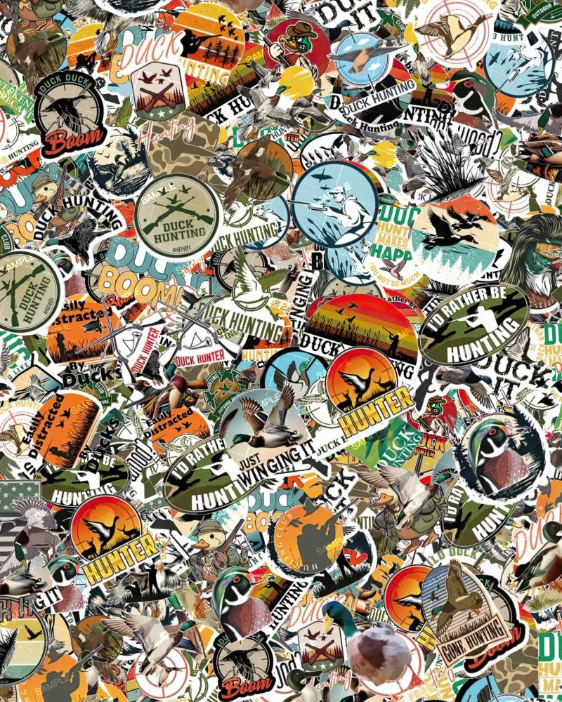 Duck Hunting Sticker Bomb