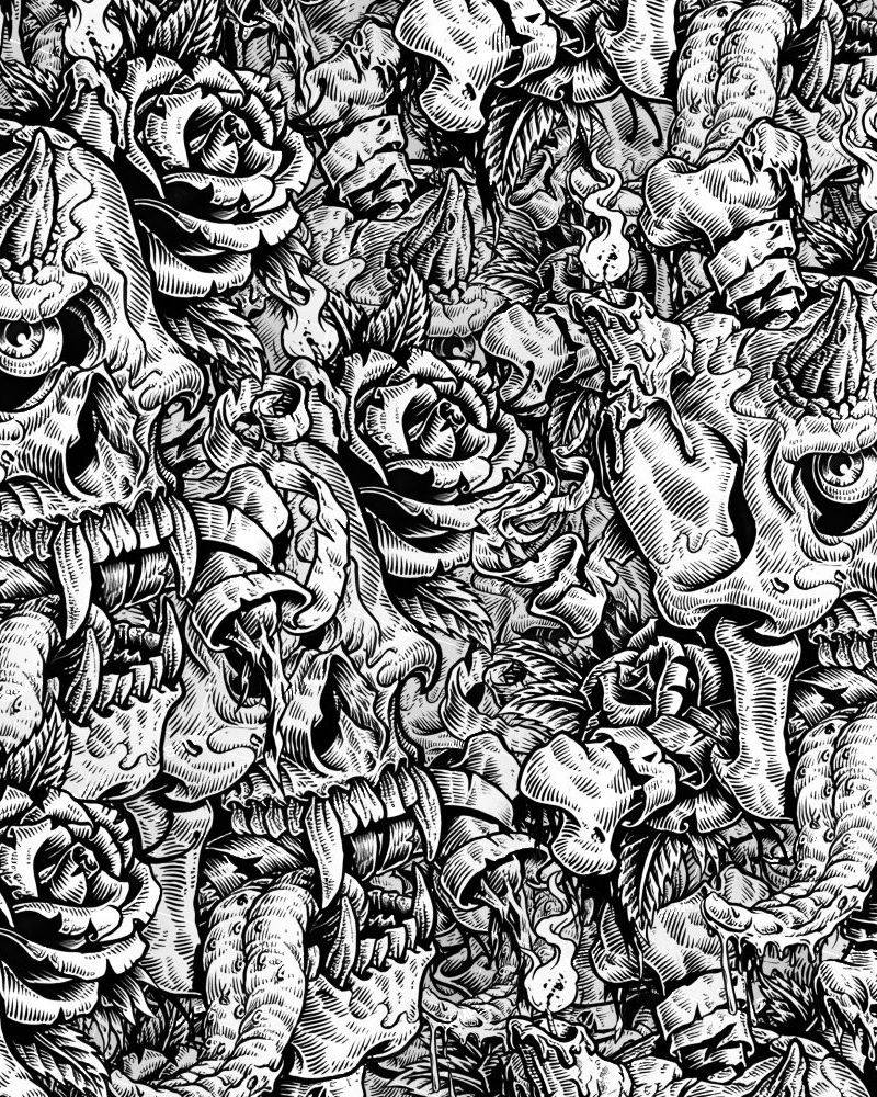 Rat Fink Skull 22